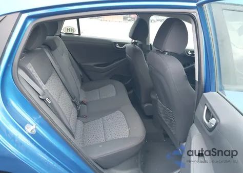 2017 Hyundai Ioniq Hybrid Blue из США, поврежденный, VIN KMHC65LC5HU031792